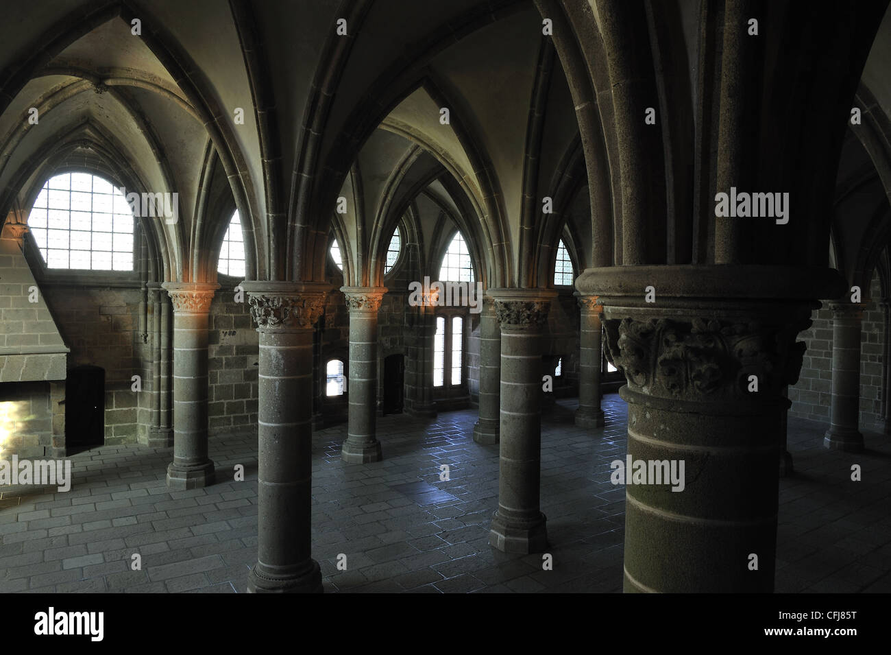 Abbaye du mont saint michel Banque de photographies et d’images à haute ...