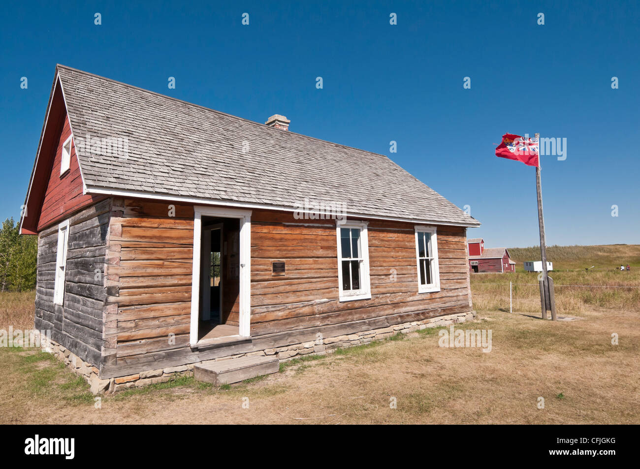 Bar U Ranch, Lieu historique national, Alberta, Canada Banque D'Images
