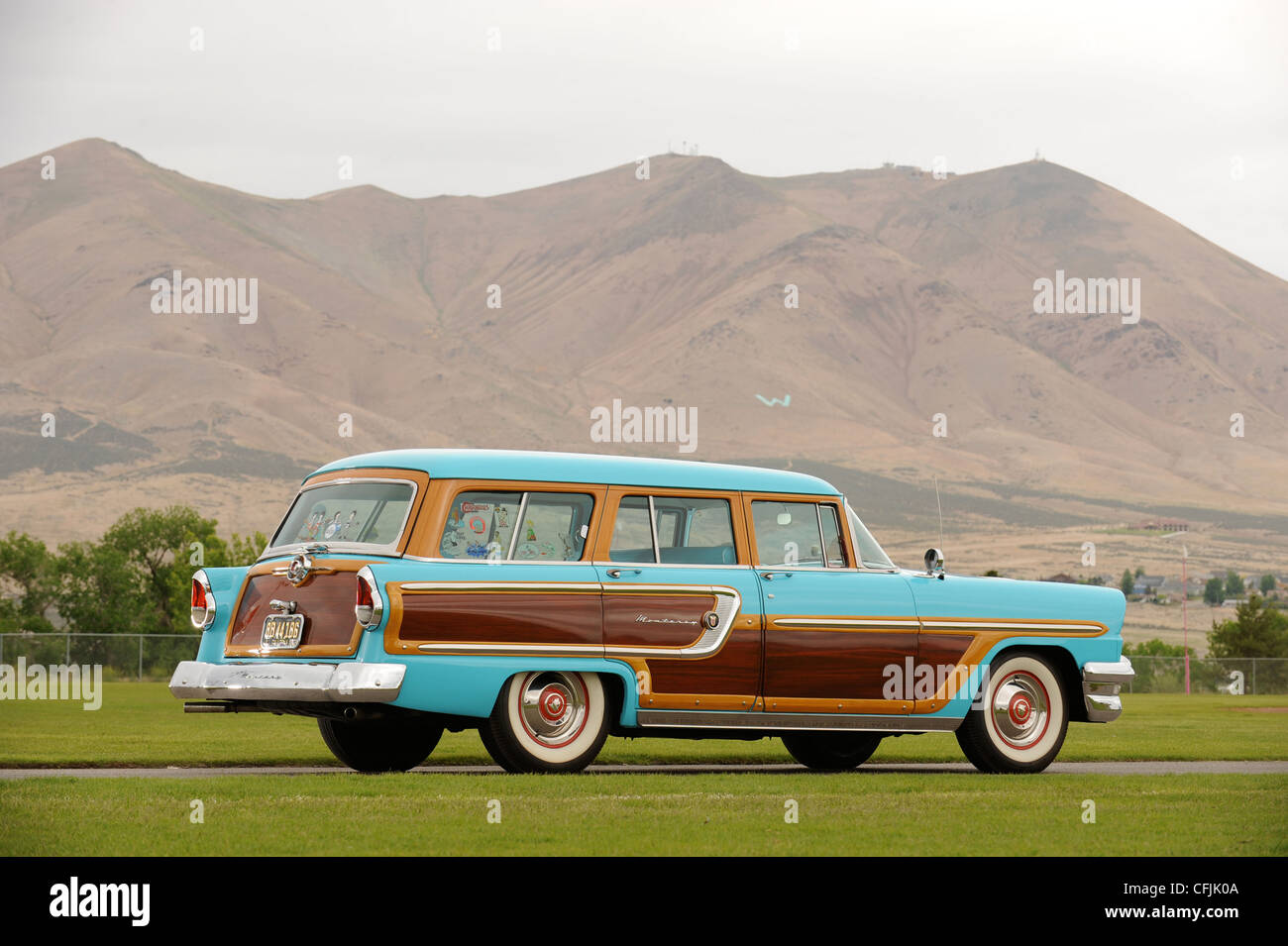 1955 Mercury Monterey Station Wagon Banque D'Images