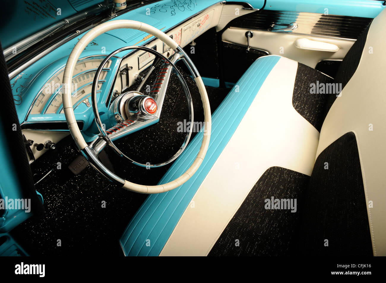 1955 Mercury Monterey Station Wagon Banque D'Images