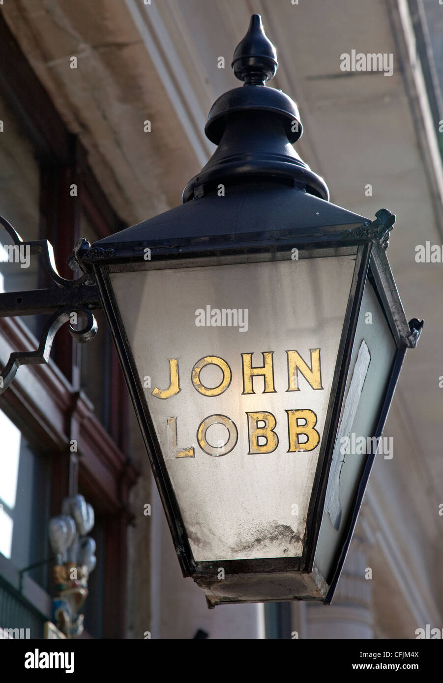 John Lobb chaussures sur mesure, St James's, Londres Banque D'Images