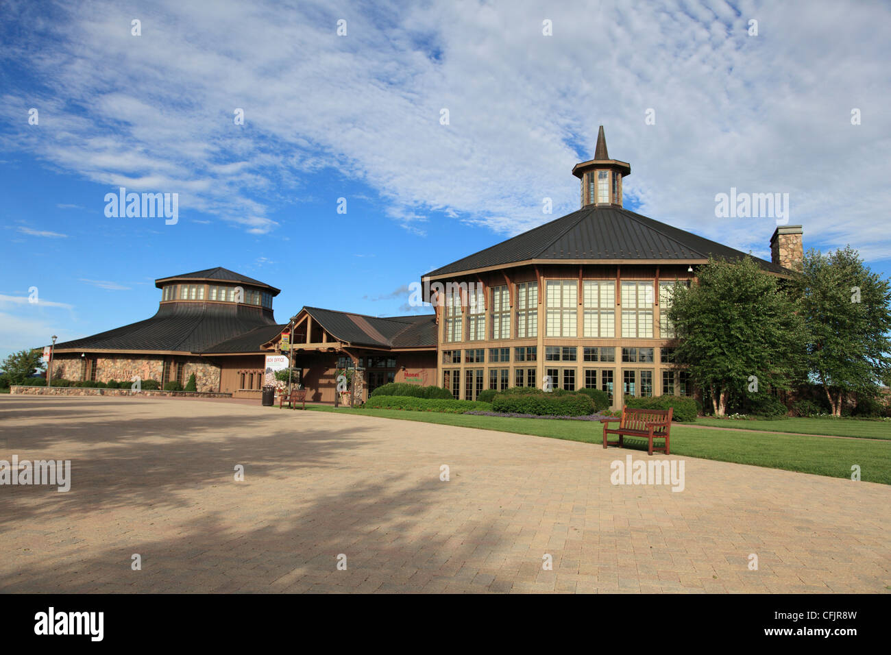 Bethel Woods Center for the Arts, à l'État de New York, États-Unis d'Amérique, Amérique du Nord Banque D'Images