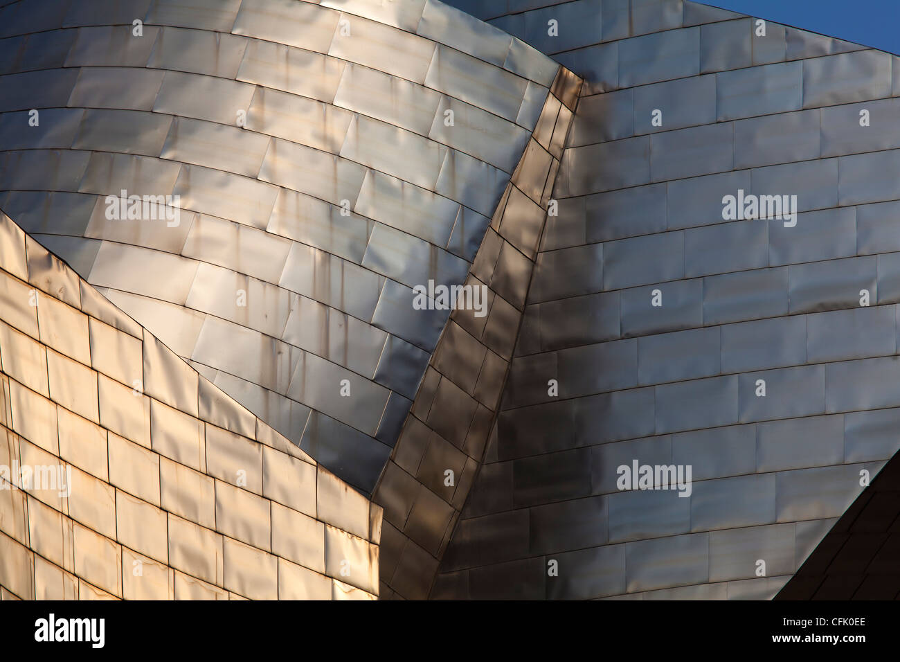 Le titane, Guggenheim Museum, Bilbao, Bizkaia, Espagne Banque D'Images