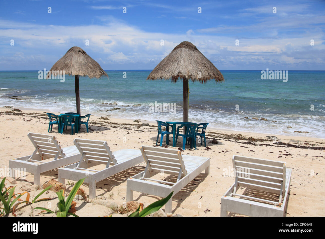 Plage, Côte Est, l'île de Cozumel, Isla de Cozumel, Quintana Roo, Mexique,  Caraïbes Photo Stock - Alamy