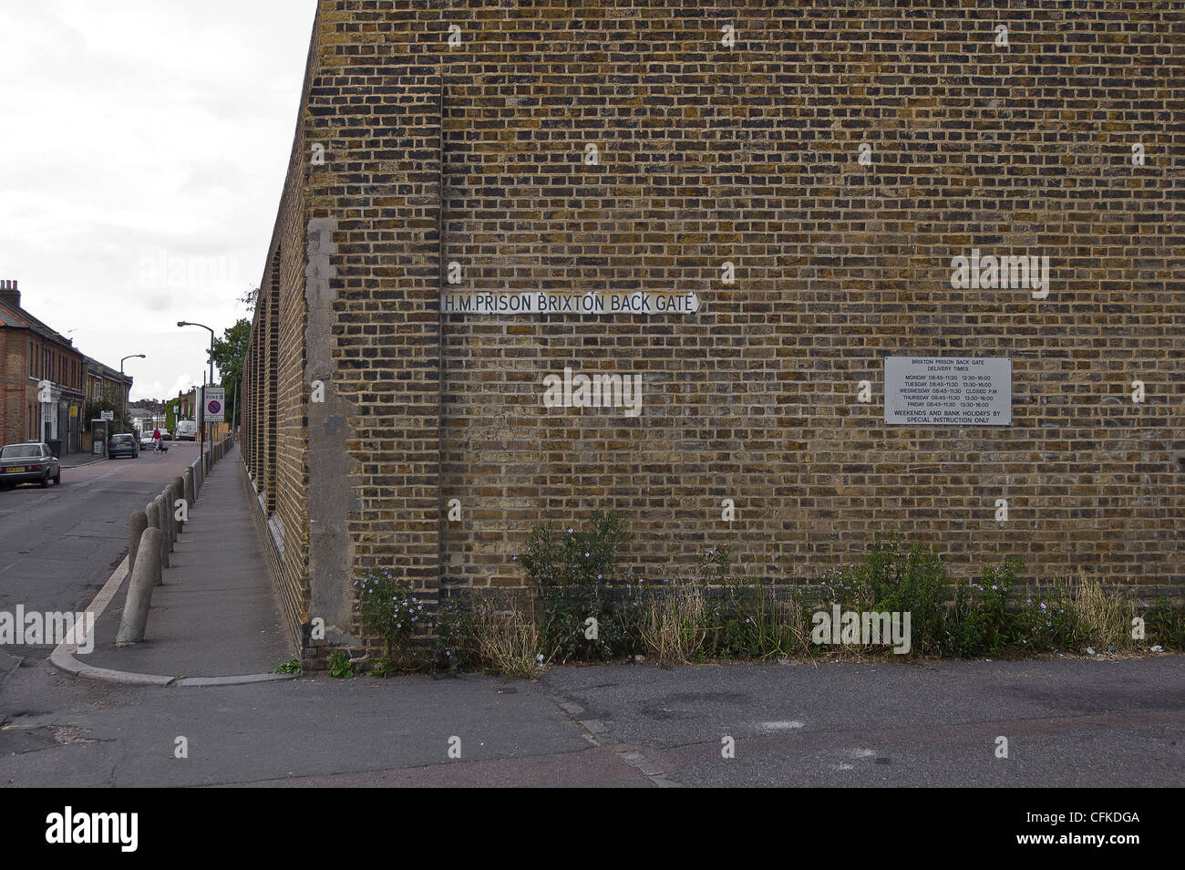 La prison de Brixton à Londres, Royaume-Uni Banque D'Images