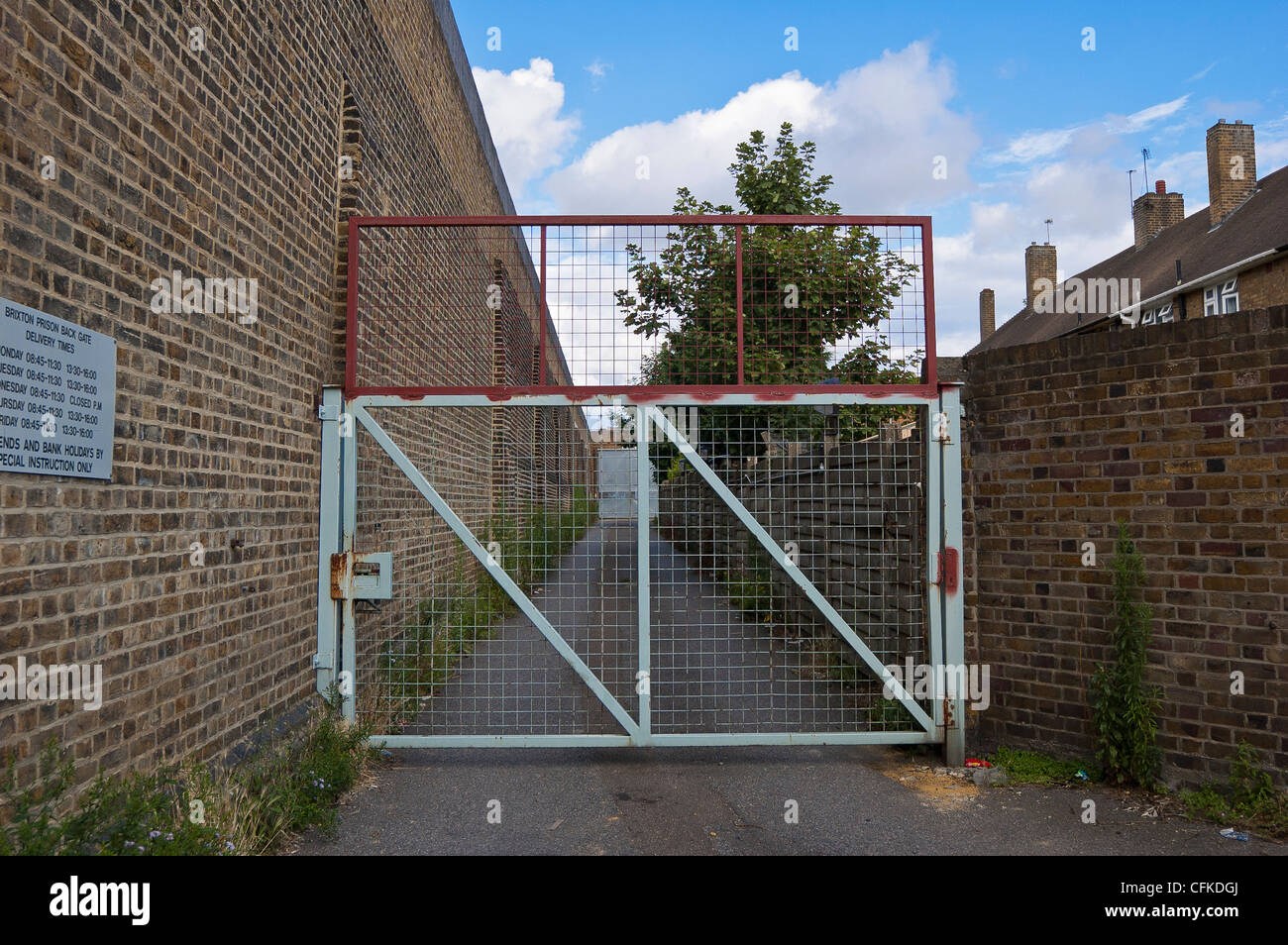 La prison de Brixton à Londres, Royaume-Uni Banque D'Images