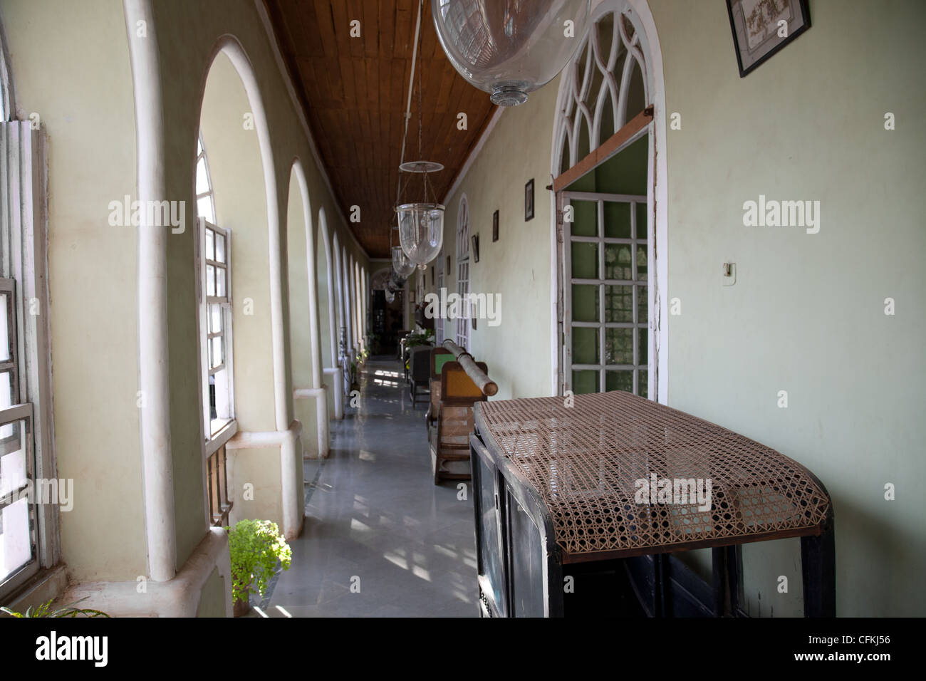 Braganza House une ancienne maison portugaise, la plus grande résidence privée Inde Chandor Banque D'Images