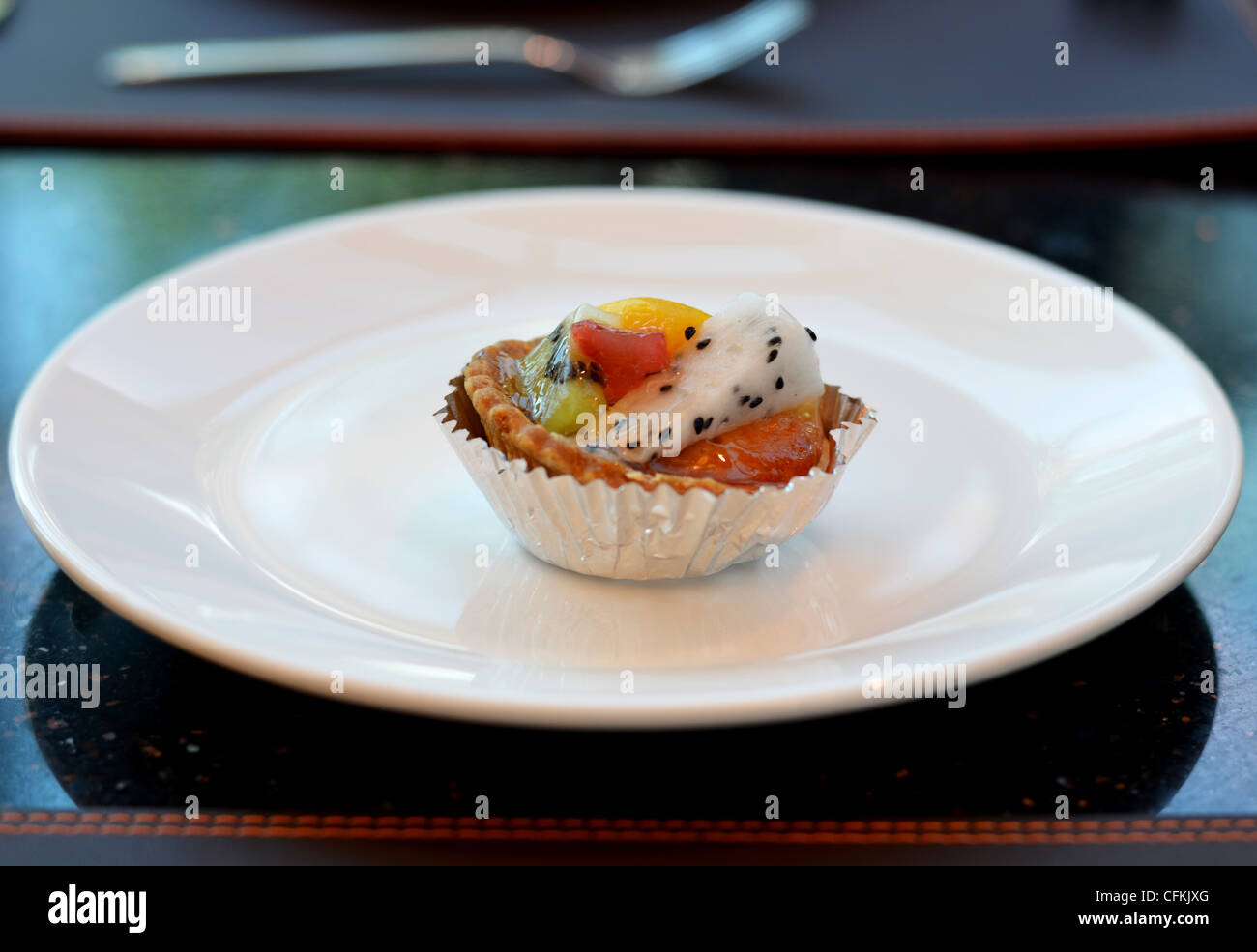 Tarte aux fruits mélangés , une délicieuse boulangerie de Banque D'Images