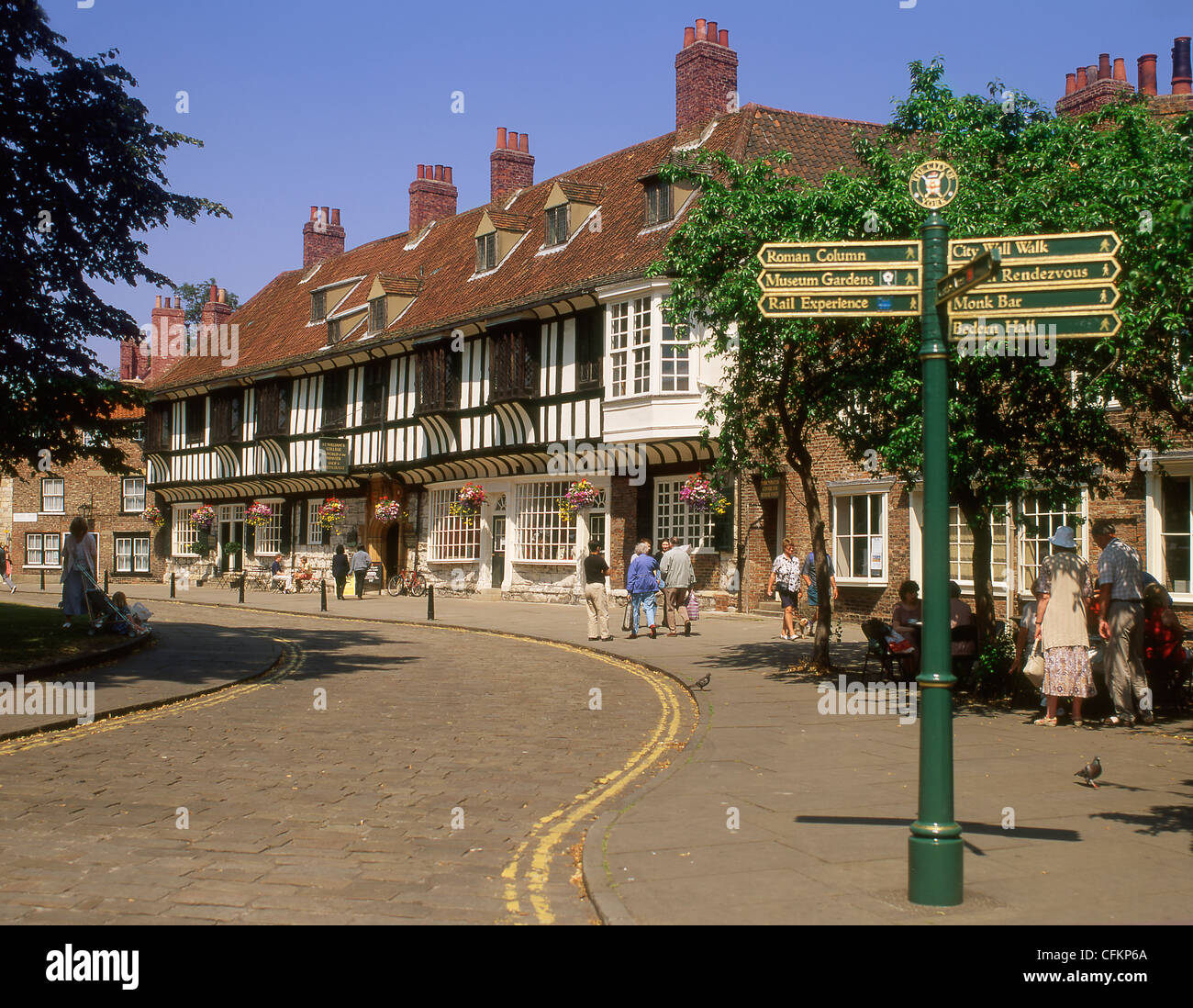 Angleterre York St.William's College Banque D'Images