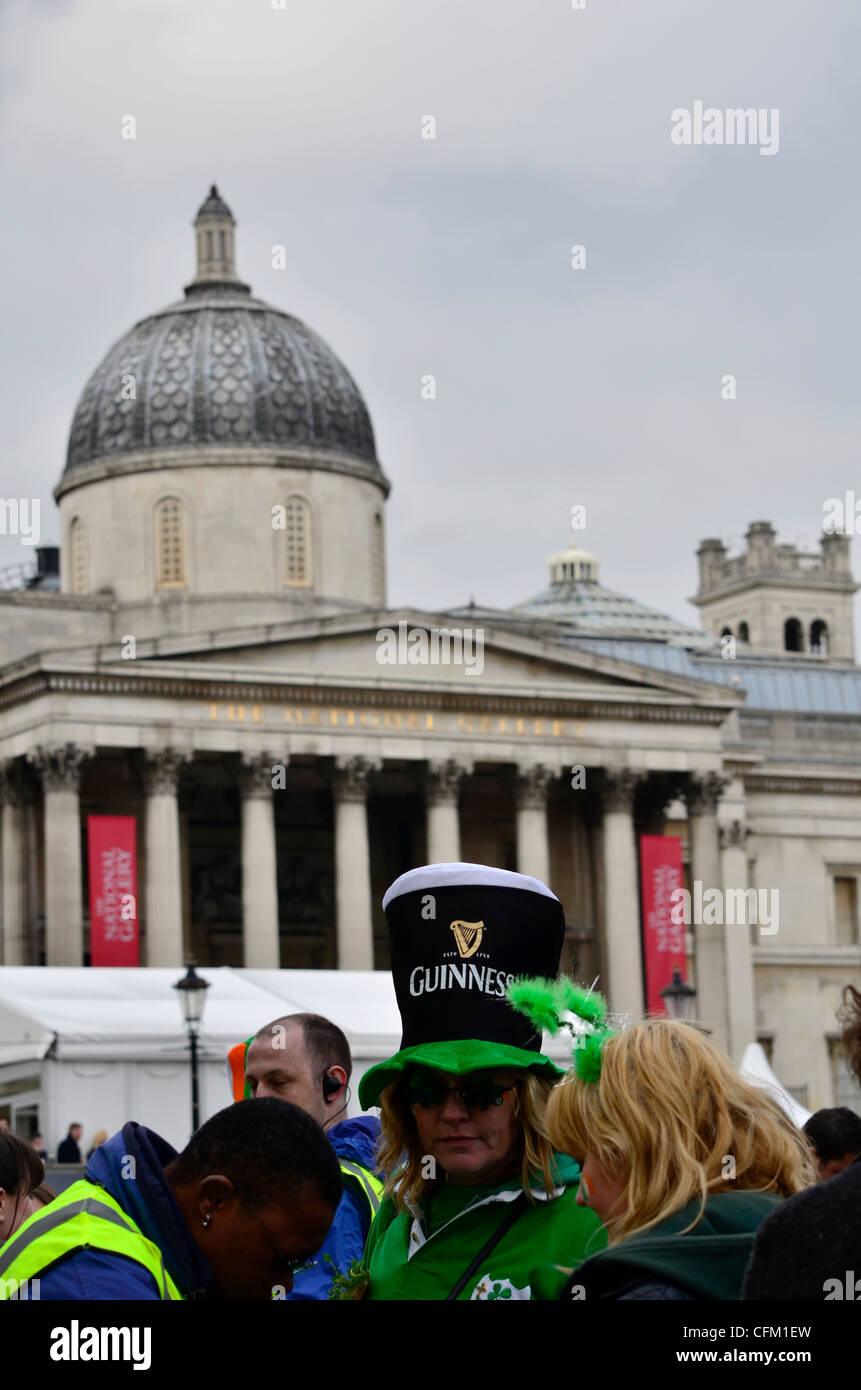 St Patrick's Day Parade , , Londres 2012 Banque D'Images