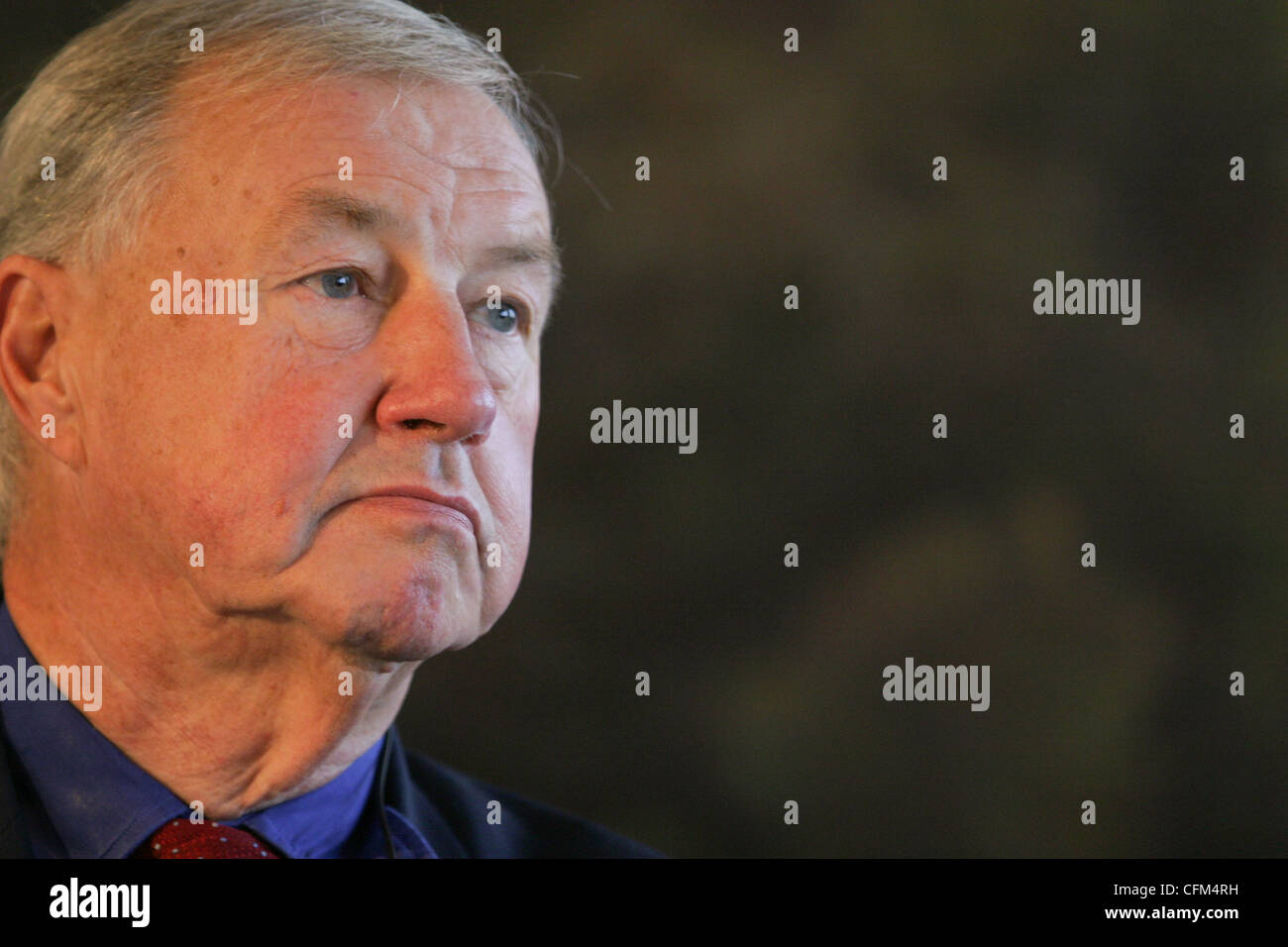 Sir Terence Conran, designer britannique et restaurateur, à Tokyo, Japon. Banque D'Images