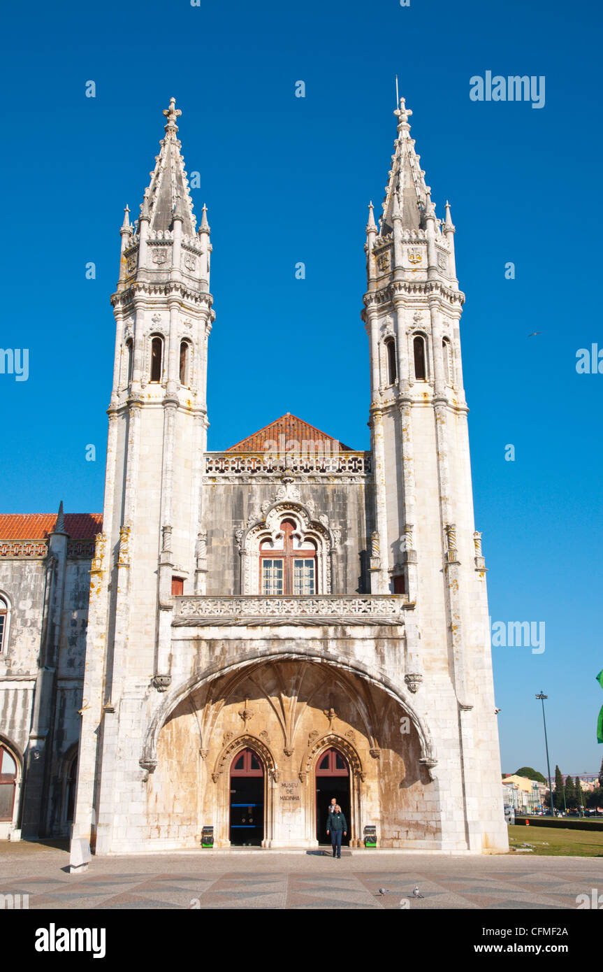 Monastère Mosteiro dos Jeronimos Belem Lisbonne Portugal Europe district Banque D'Images