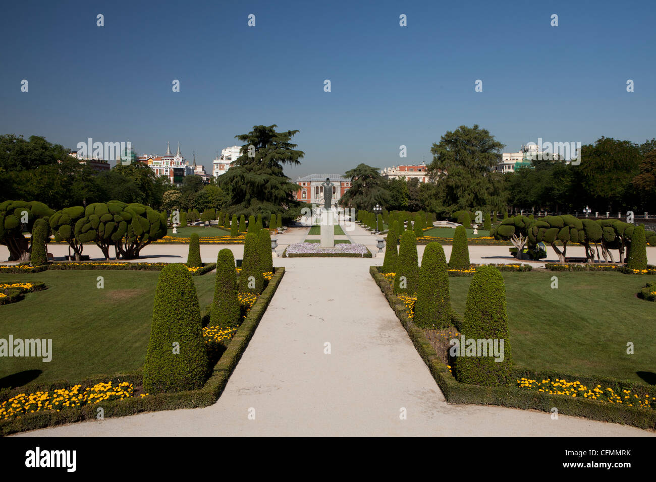 Parc de Buen Retiro, Madrid, Espagne Banque D'Images