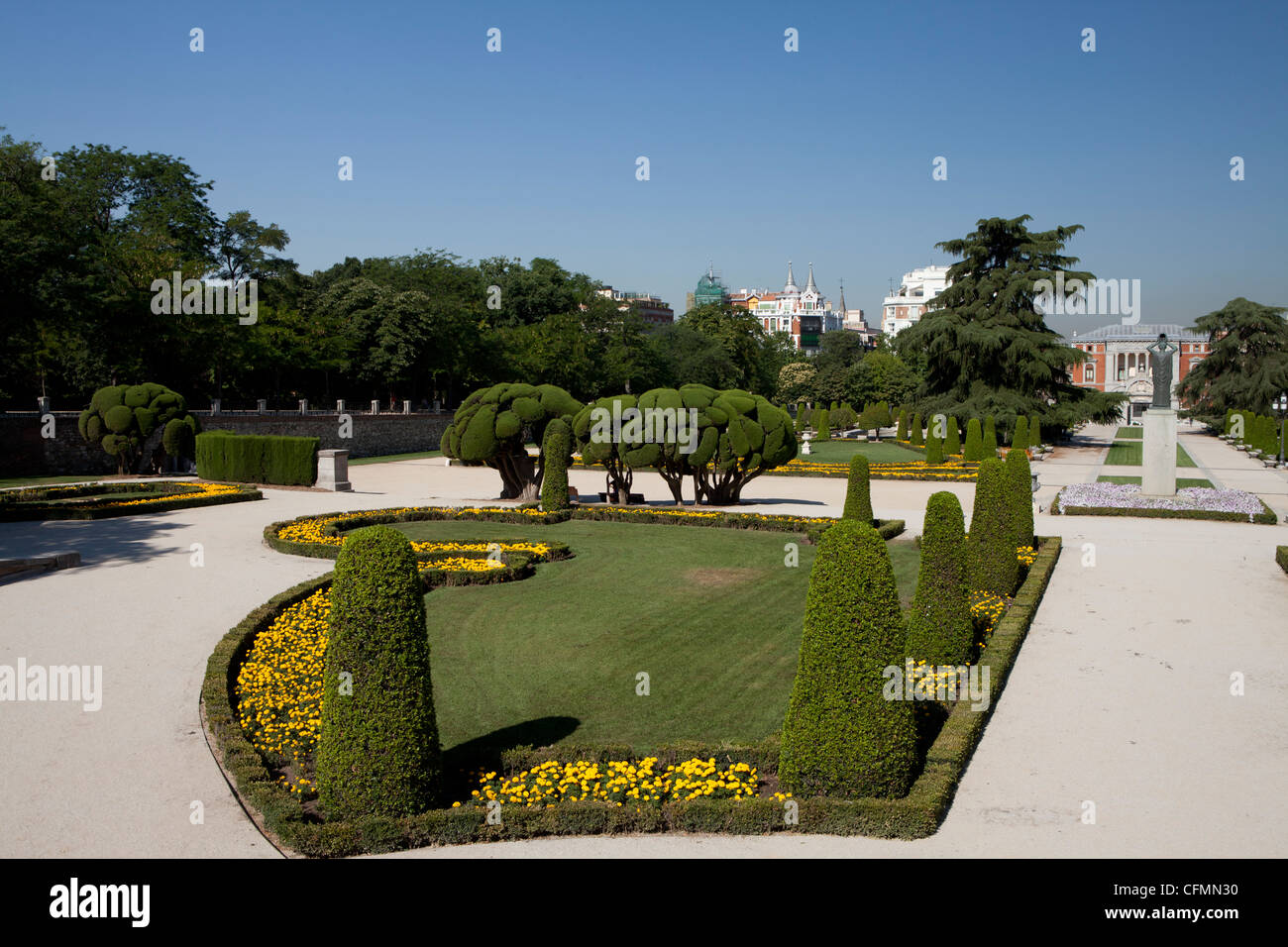 Parc de Buen Retiro, Madrid, Espagne Banque D'Images