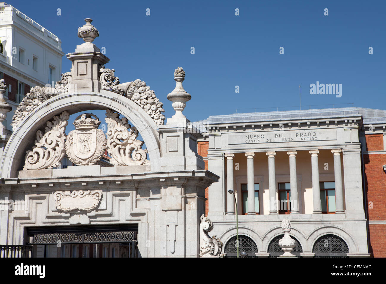 Parc de Buen Retiro, Madrid, Espagne Banque D'Images
