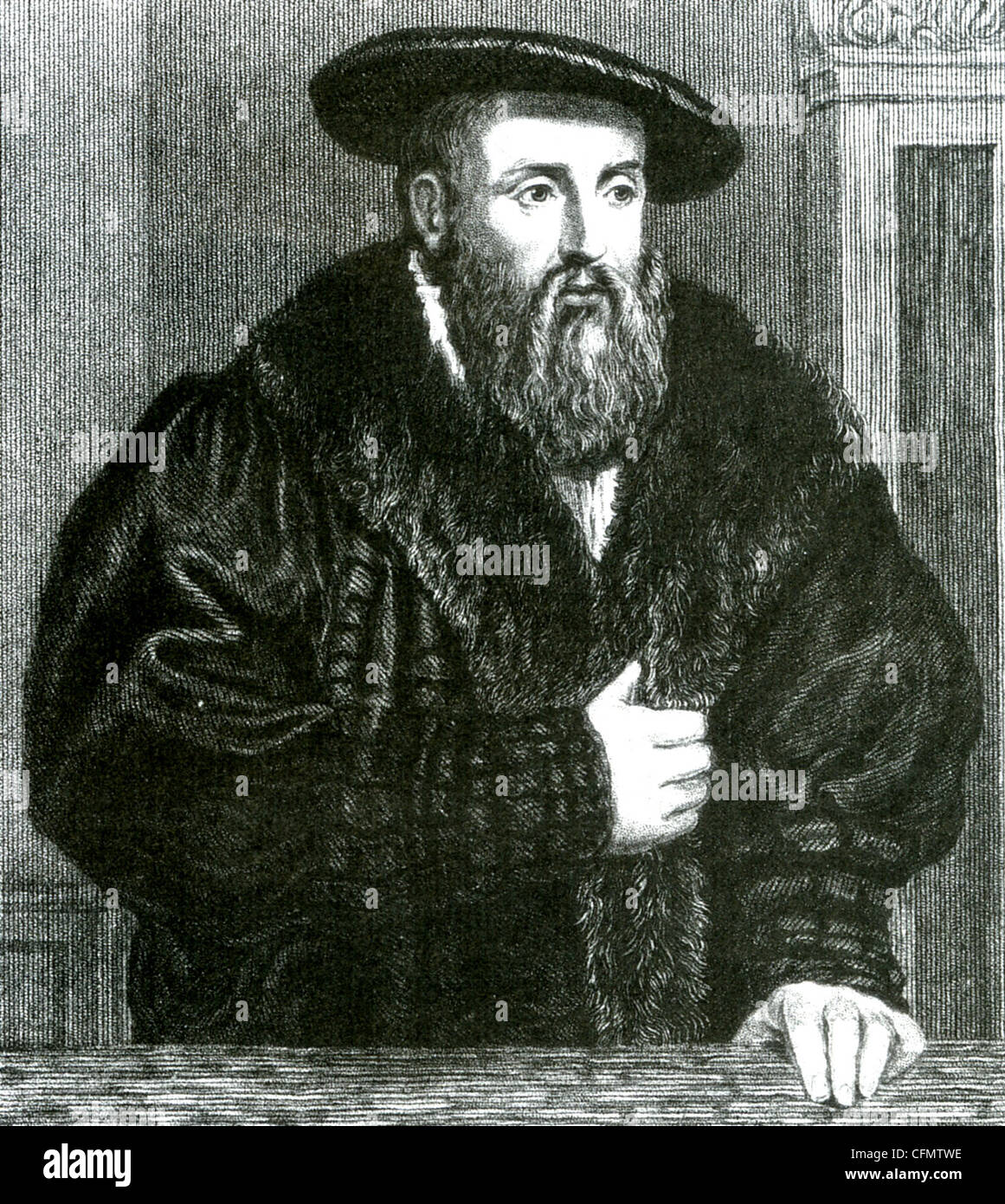 JOHANNES Kepler (1571-1630) mathématicien et astronome allemand Banque D'Images