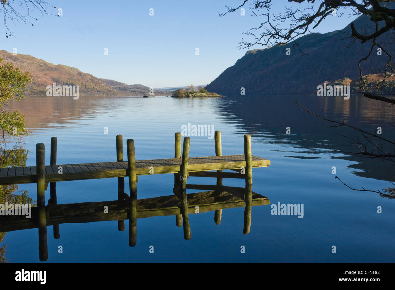 Lake Ullswater, Parc National de Lake District, Cumbria, Royaume-Uni, EuropeUK Banque D'Images