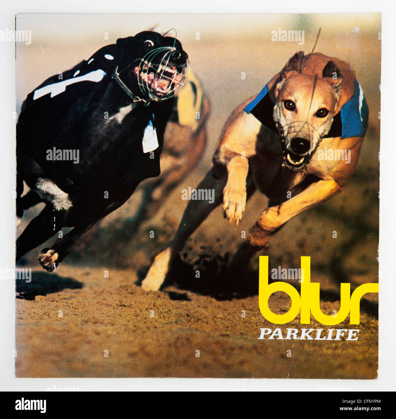 Blur Parklife, couverture de l'album Banque D'Images
