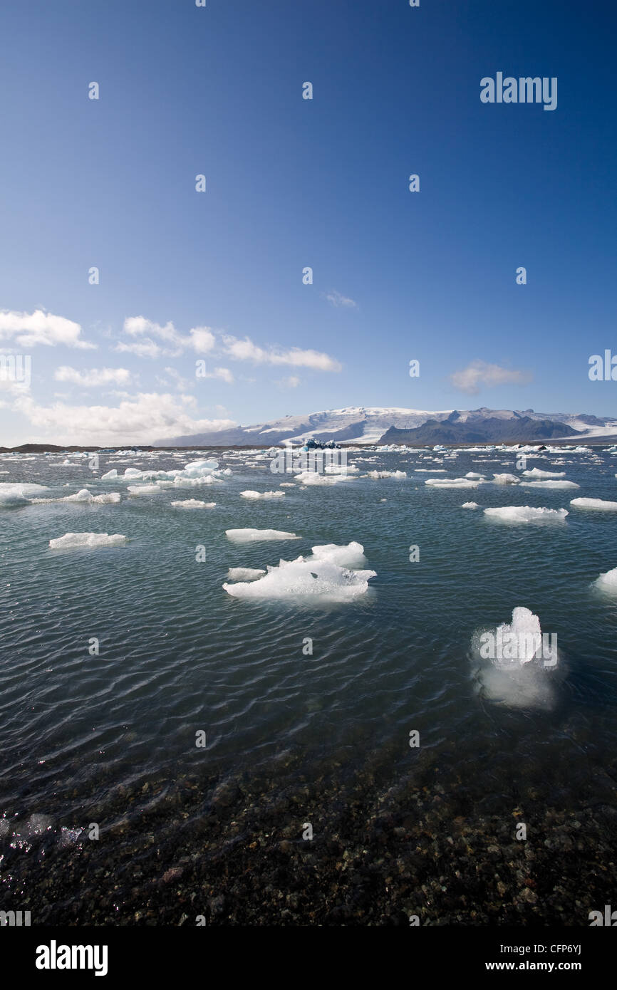 Jokulsarlon glacial lagoon, Iceland Banque D'Images