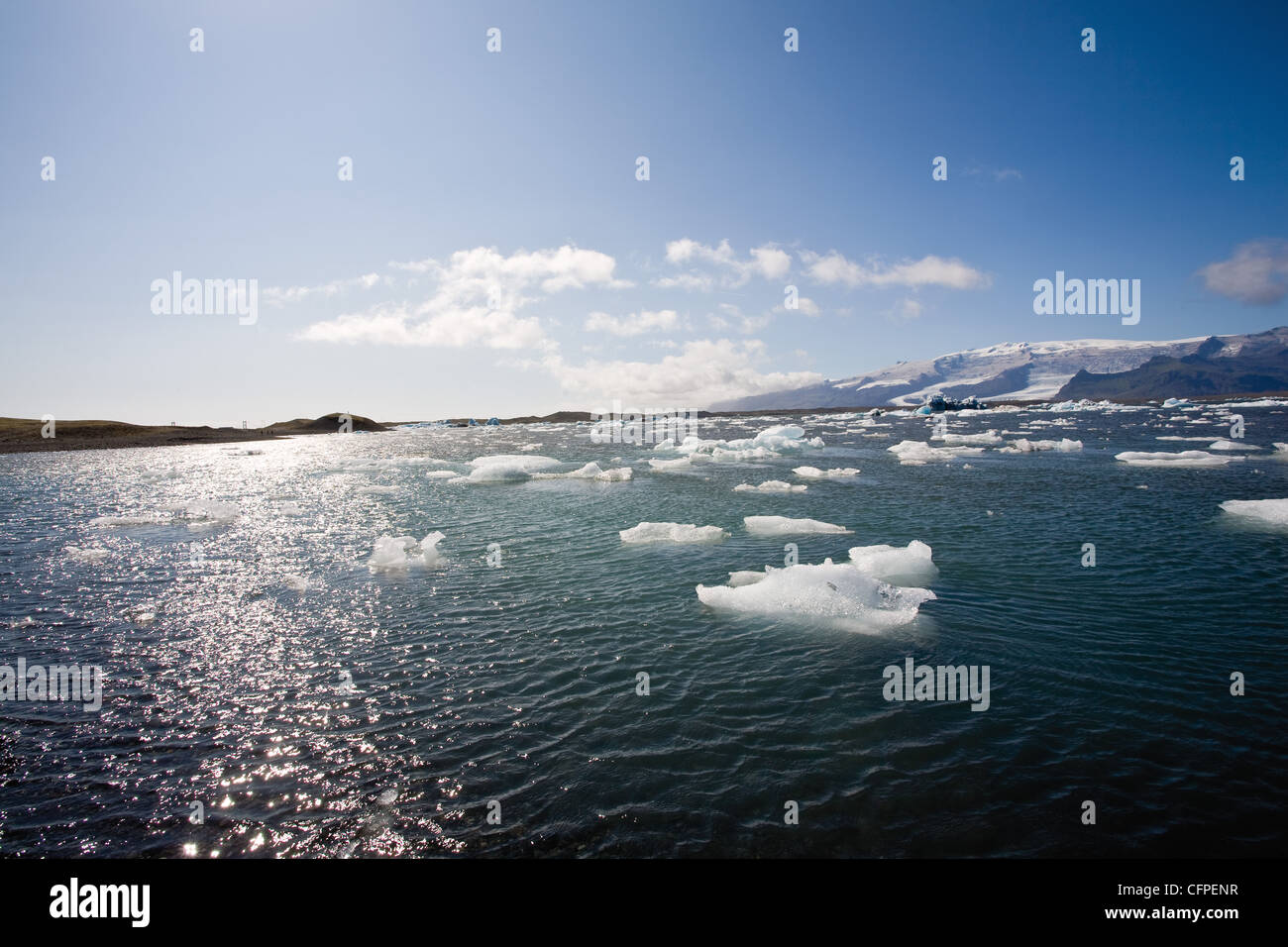 Jokulsarlon glacial lagoon, Iceland Banque D'Images
