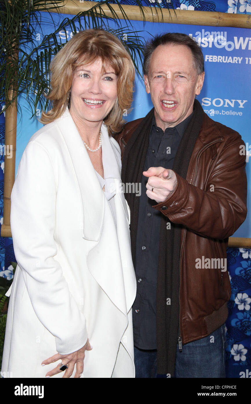 Sharon O'Connor, directeur Dennis Dugan Premiere de 'juste aller avec elle au Ziegfeld Theatre des arrivées - New York City, USA - 08.02.11 Banque D'Images