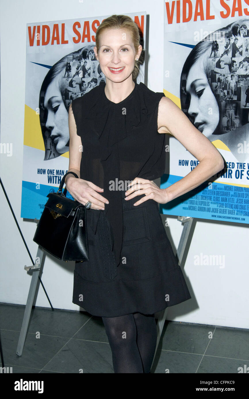 Kelly Rutherford l 'Vidal Sassoon le film' première au New York Celeste