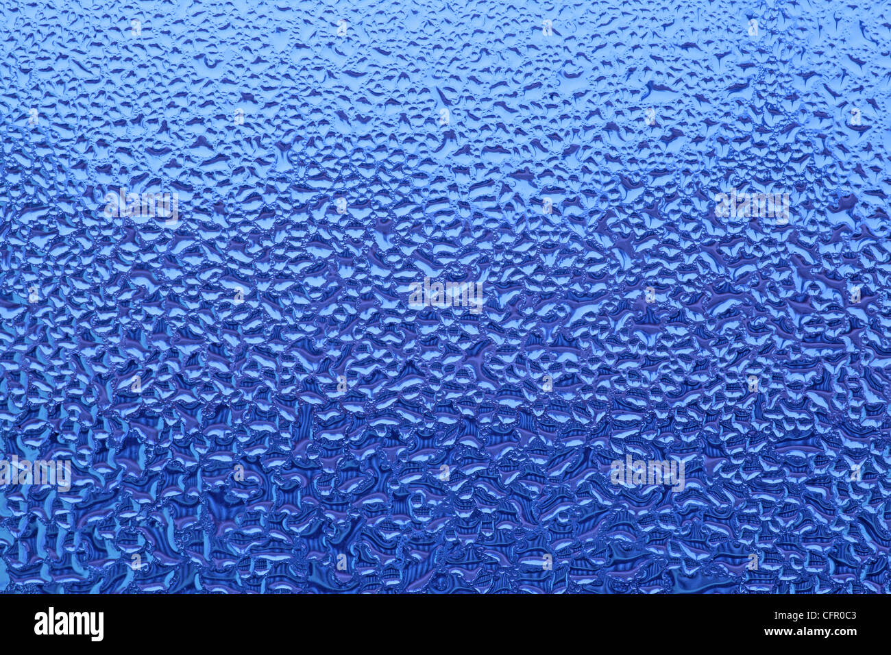 Les gouttes d'eau à la fenêtre Banque D'Images