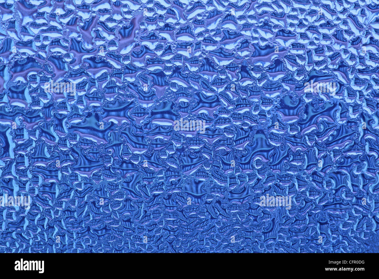 Les gouttes d'eau à la fenêtre Banque D'Images