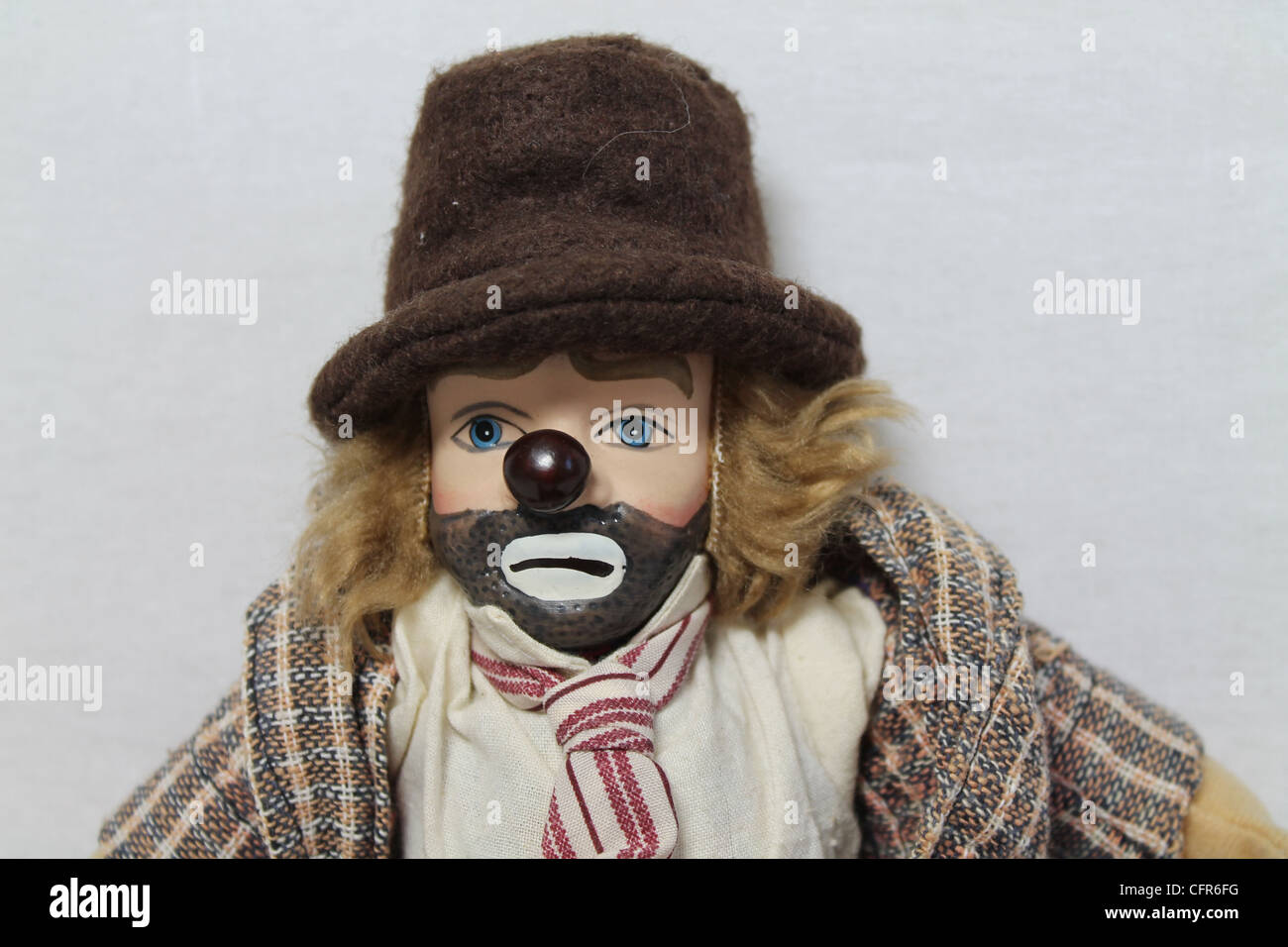 Clown un peu triste, Banque D'Images