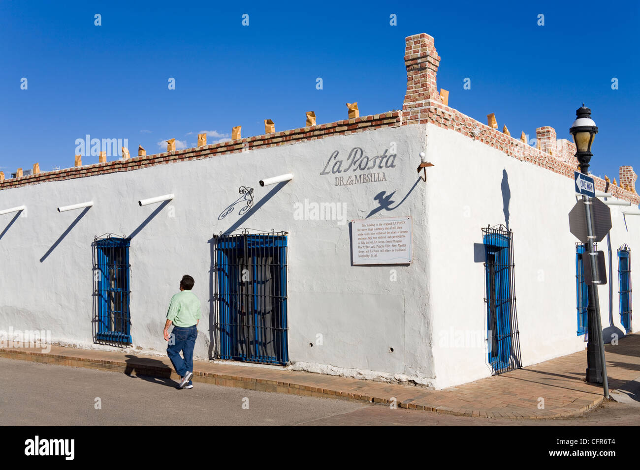 Stocker dans Old Mesilla village, Las Cruces, Nouveau Mexique, États-Unis d'Amérique, Amérique du Nord Banque D'Images