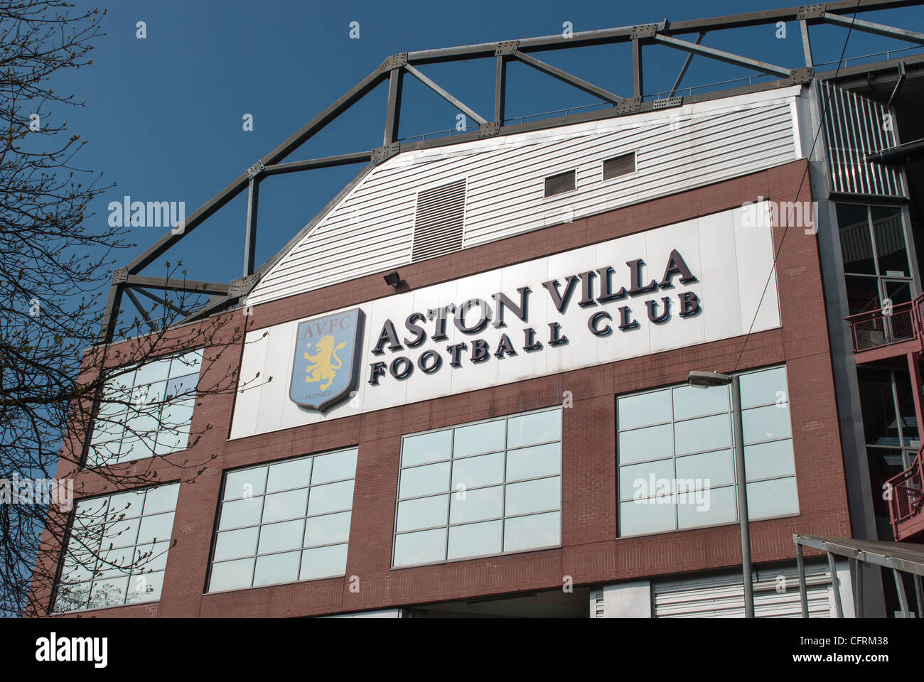 La Villa Du Parc - l'accueil de l'équipe Championnat d'Aston Villa à Birmingham Banque D'Images