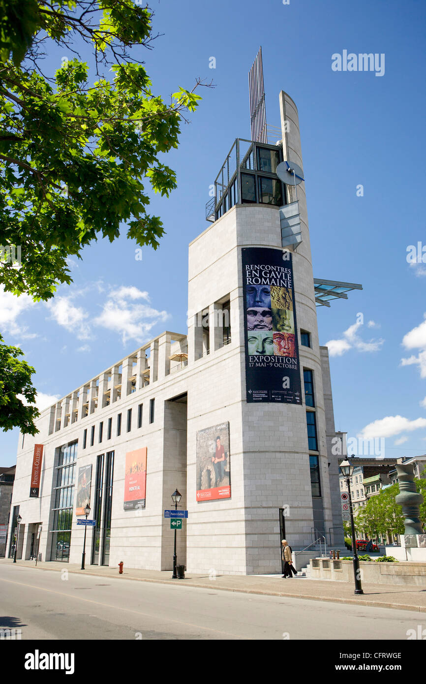 Pointe a Calliere, Montréal, Québec Banque D'Images