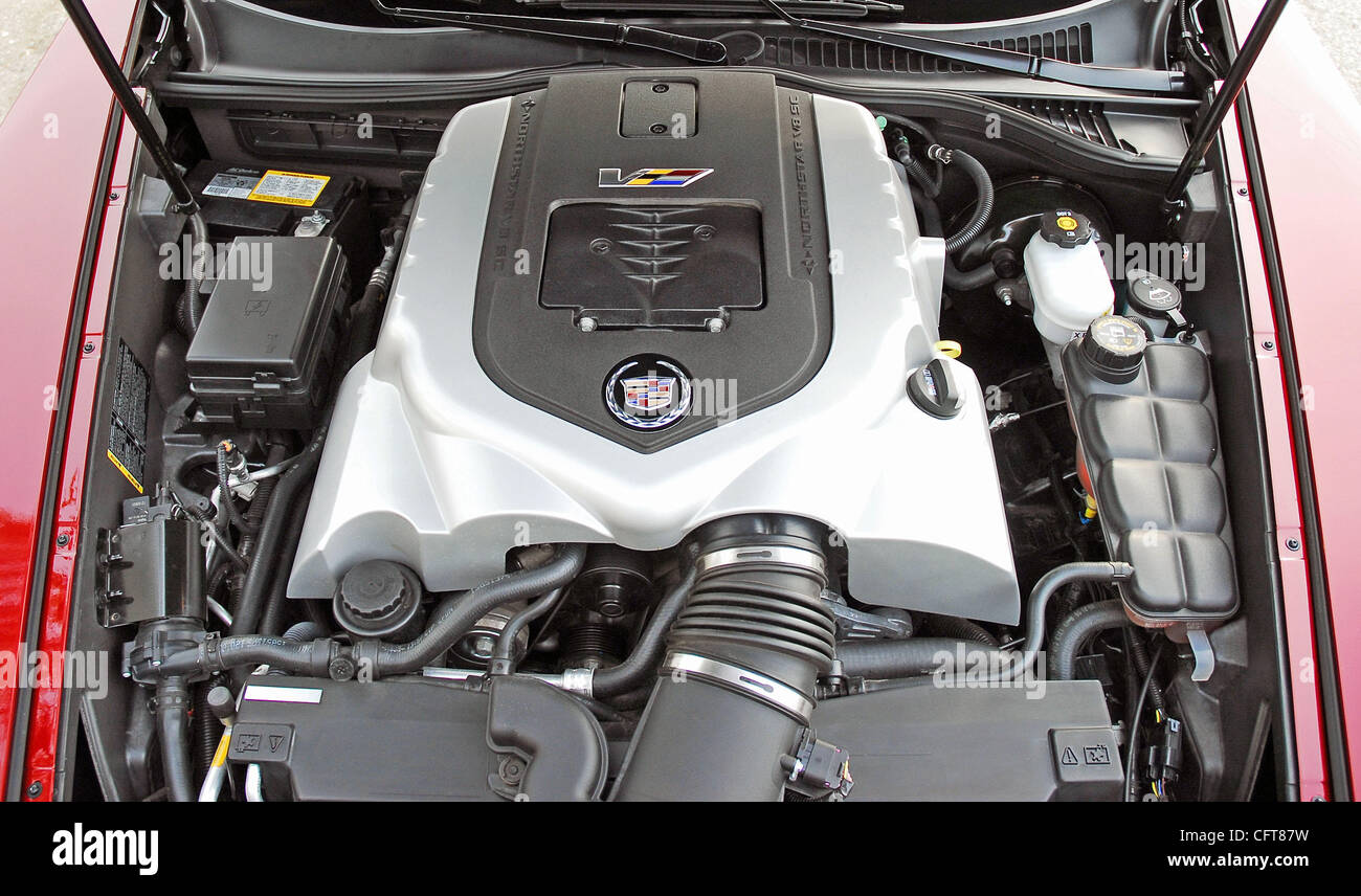 Cadillac v8 engine Banque de photographies et d’images à haute