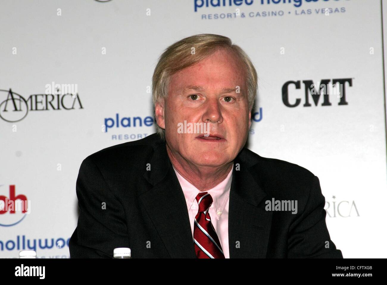 27 janvier 2007 - Hollywood, Californie, États-Unis - K51507EG.MLLE AMÉRIQUE CONFÉRENCE DE PRESSE.ALADDIN HOTEL AND CASINO, LAS VEGAS, NEVADA 01-26-2007.CHRIS MATTHEWS. - 2007 : l'image de crédit(Â© Ed Geller/Globe Photos/ZUMAPRESS.com) Banque D'Images