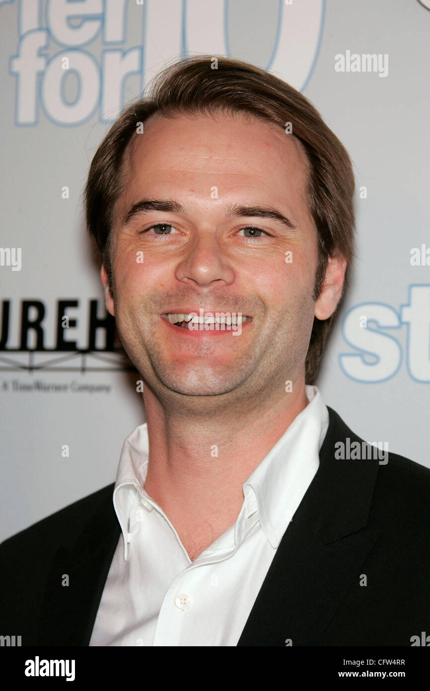 Feb 6, 2007 ; Hollywood, Californie, USA ; directeur Tom Vaughan au 'starter' 10 pour Los Angeles Premiere tenue à l'Arclight Theatre. Crédit obligatoire : Photo de Lisa O'Connor/ZUMA Press. (©) Copyright 2007 by Lisa O'Connor Banque D'Images