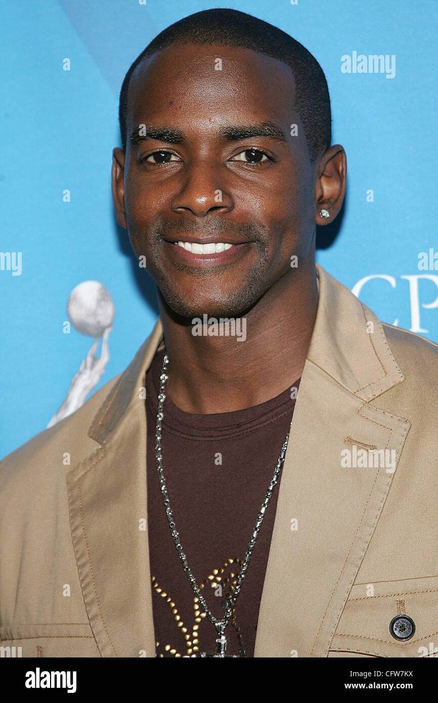 Feb 10, 2007 ; Los Angeles, CA, USA ; acteur KEITH ROBINSON pendant les arrivées à la 38ème NAACP Image Awards prête-nom Déjeuner tenu au Beverly Hills Hotel à Los Angeles, CA. Crédit obligatoire : Photo par Jerome Ware/ZUMA Press. (©) Copyright 2007 by Jerome Ware Banque D'Images