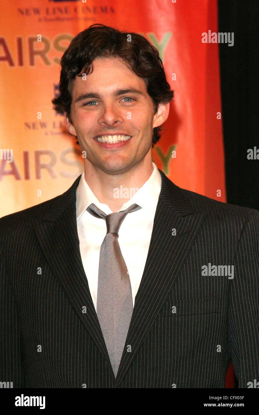 15 mars 2007 - Hollywood, Californie, États-Unis - K52165EG.SHOWEST JOUR 2, laque PHOTOCALL PARIS HOTEL, Las Vegas, NV 03-14-2007. - 2007.JAMES MARSDEN(Image Crédit : Â© Ed Geller/Globe Photos/ZUMAPRESS.com) Banque D'Images