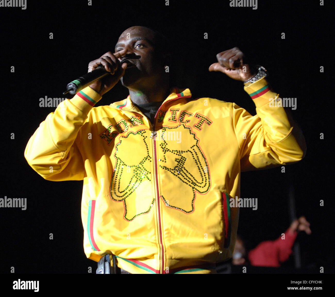 14 mai 2007 Raleigh, NC, USA, artiste rap AKON effectue vivre comme sa ...