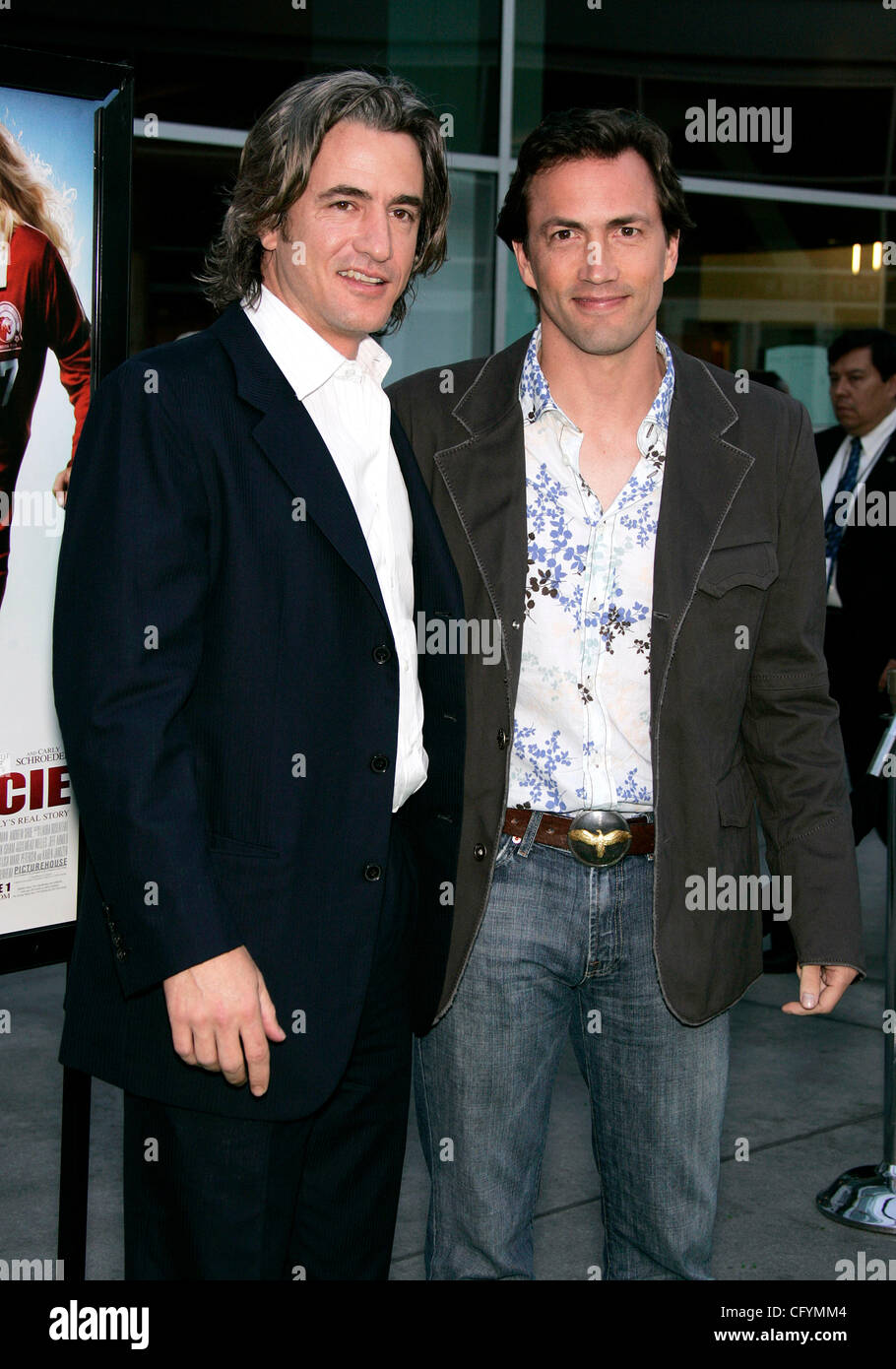 23 mai 2007 - Hollywood, Californie, USA - Acteurs Dermot Mulroney & ANDREW SHUE au 'Gracie' Hollywood Premiere tenue à l'ArcLight Cinema. (Crédit Image : © Lisa O'Connor/ZUMA Press) Banque D'Images
