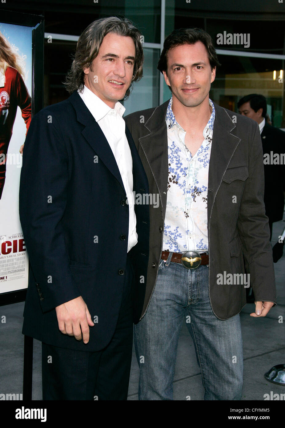 23 mai 2007 - Hollywood, Californie, USA - Acteurs Dermot Mulroney & ANDREW SHUE au 'Gracie' Hollywood Premiere tenue à l'ArcLight Cinema. (Crédit Image : © Lisa O'Connor/ZUMA Press) Banque D'Images
