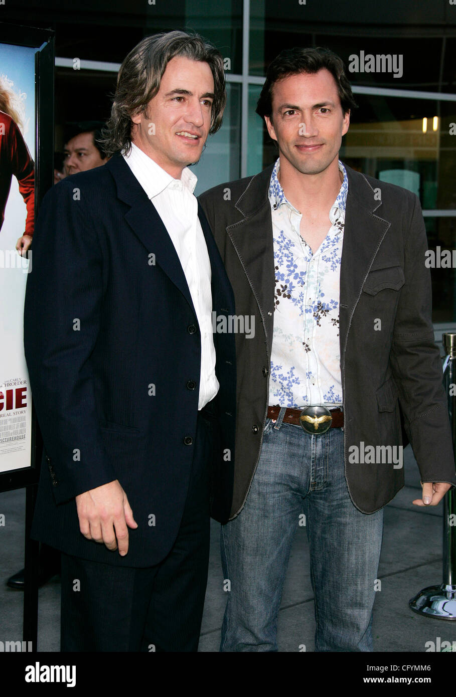23 mai 2007 - Hollywood, Californie, USA - Acteurs Dermot Mulroney & ANDREW SHUE au 'Gracie' Hollywood Premiere tenue à l'ArcLight Cinema. (Crédit Image : © Lisa O'Connor/ZUMA Press) Banque D'Images