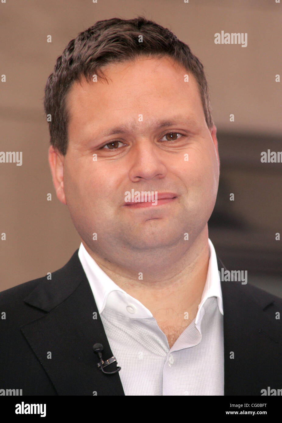 Jun 21, 2007 - New York, NY, USA - 'Britain's Got Talent" gagnant ex-vendeur de téléphone mobile singer PAUL POTTS au 'aujourd'hui' show 2007 Série de concerts d'été tenue à Rockefeller Plaza. (Crédit Image : © Nancy/Kaszerman ZUMA Press) Banque D'Images