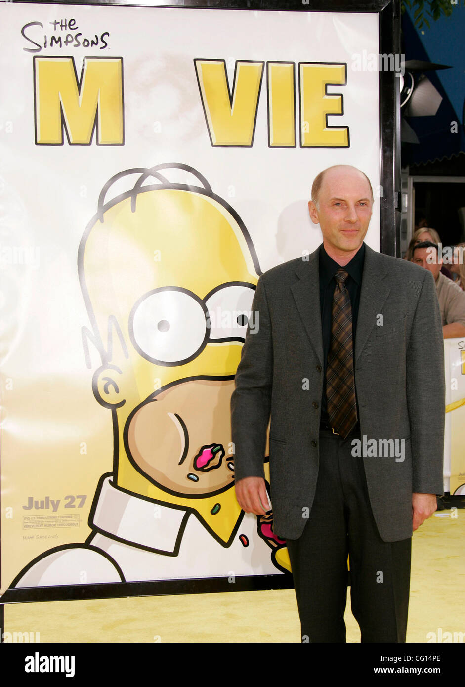 Jul 24, 2007 - Westwood, Californie, USA - Acteur DAN CASTELLANETA à 'The Simpsons Movie' tenu à la Mann Village Theatre. (Crédit Image : © Lisa O'Connor/ZUMA Press) Banque D'Images