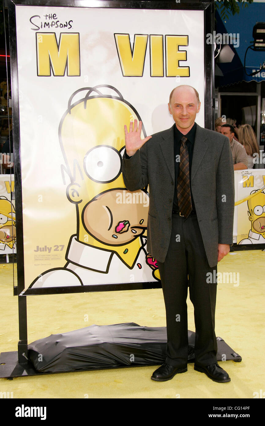 Jul 24, 2007 - Westwood, Californie, USA - Acteur DAN CASTELLANETA à 'The Simpsons Movie' tenu à la Mann Village Theatre. (Crédit Image : © Lisa O'Connor/ZUMA Press) Banque D'Images
