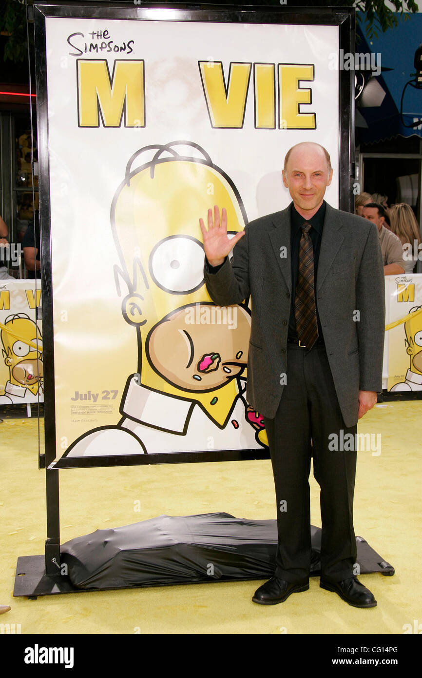 Jul 24, 2007 - Westwood, Californie, USA - Acteur DAN CASTELLANETA à 'The Simpsons Movie' tenu à la Mann Village Theatre. (Crédit Image : © Lisa O'Connor/ZUMA Press) Banque D'Images