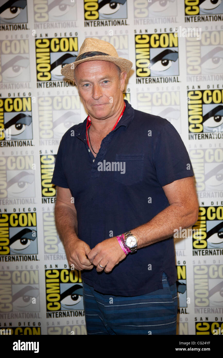 23 juillet 2011 - San Diego, Californie, États-Unis - CORBIN BERNSEN assiste à la USA Network Psych groupe lors de Comic Con International 2011. (Crédit Image : &# 169 ; Mark/ZUMAPRESS.com) Samala Banque D'Images