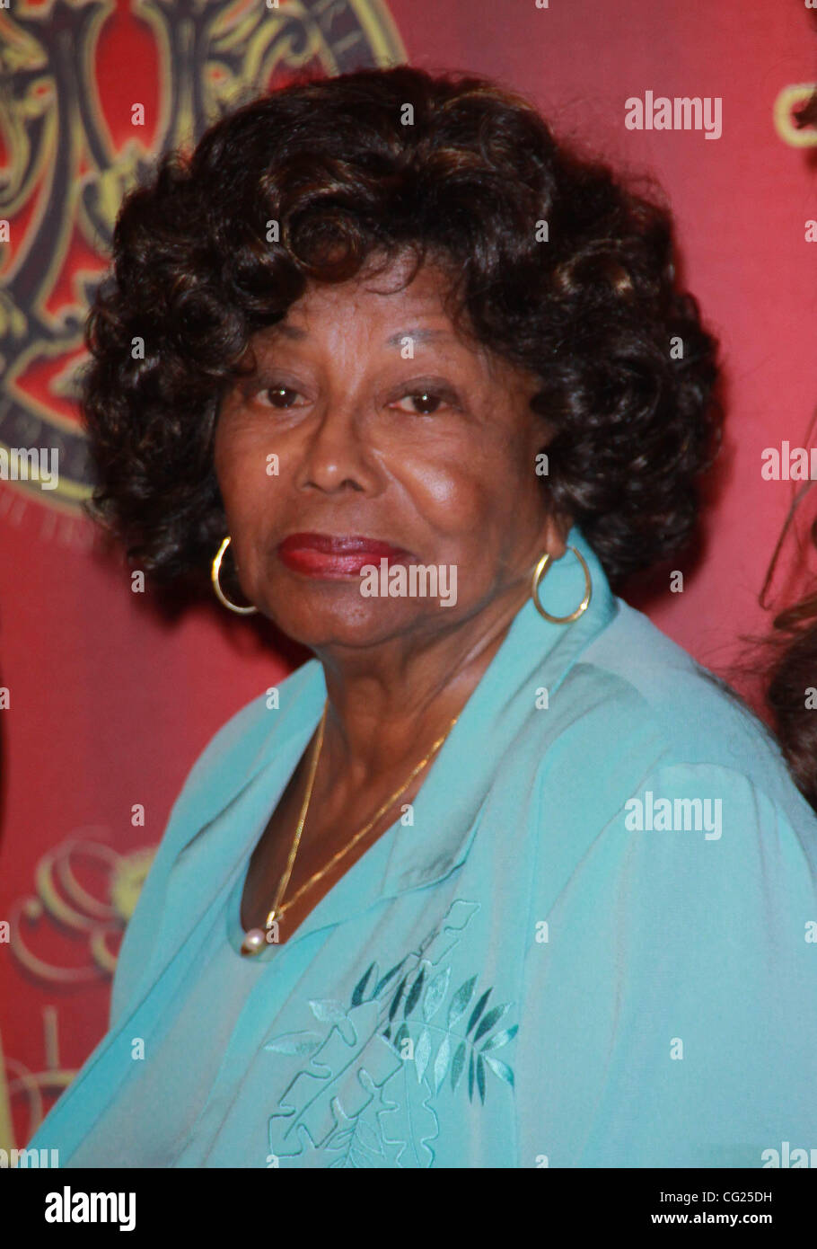 25 juillet 2011 - Los Angeles, Californie, États-Unis - Mme Katherine Jackson.La famille Jackson et Global Live Events Conférence de presse tenue à l'hôtel Beverly Hills, Los Angeles, CA. 25 juillet - 2011.(Image Crédit : © TLeopold ZUMAPRESS.com)/Photos/Globe Banque D'Images