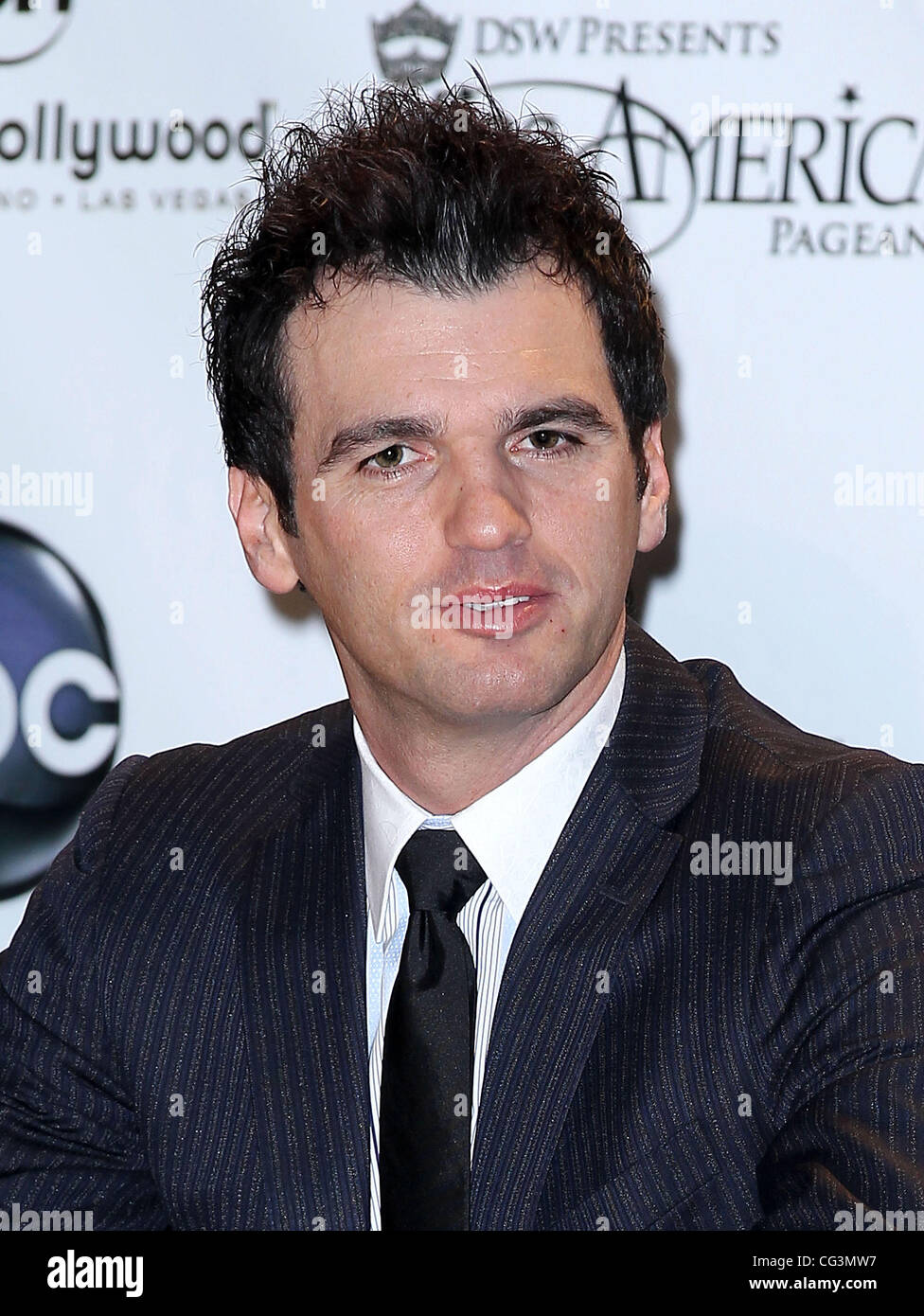 Tony Dovolani Miss America 2011 Conférence de presse du juge au Planet Hollywood Resort and Casino Las Vegas, Nevada - 12.01.11 Banque D'Images