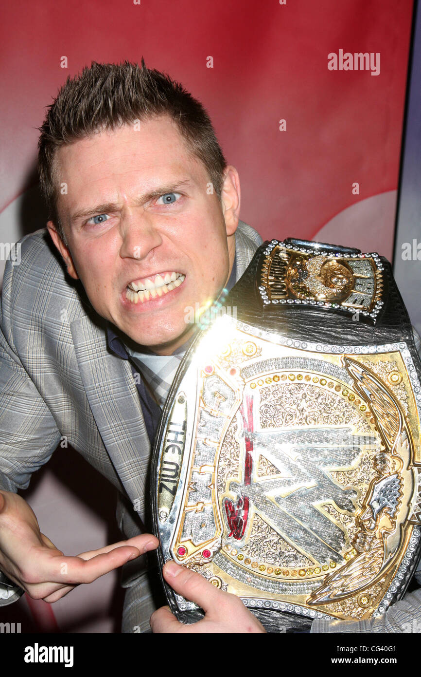 Mike Mizanin NBC Universal 2011 TCA Winter Press Tour All-Star a tenu à l'hôtel Langham Huntington Hotel - Arrivées Pasadena, Californie - 13.01.11 Banque D'Images