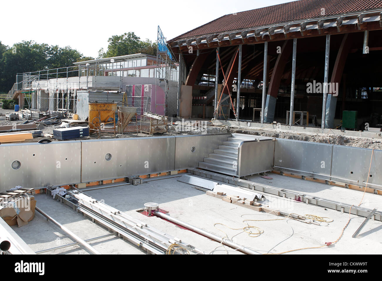 Nouvelle Construction De La Laguna Piscine Et Sauna à Weil Am Rhein
